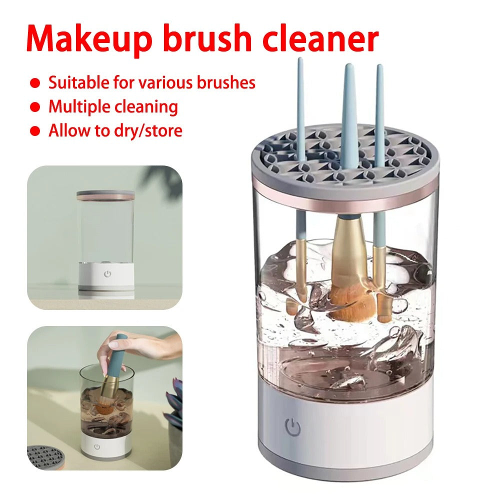 PureBrush Pro™ – Automatic Makeup Brush Cleaner