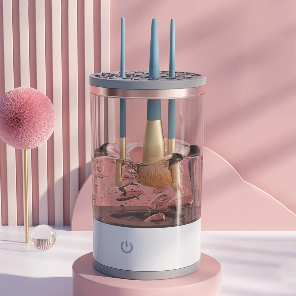 PureBrush Pro™ – Automatic Makeup Brush Cleaner