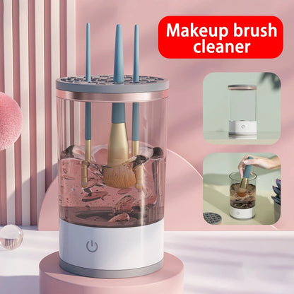 PureBrush Pro™ – Automatic Makeup Brush Cleaner